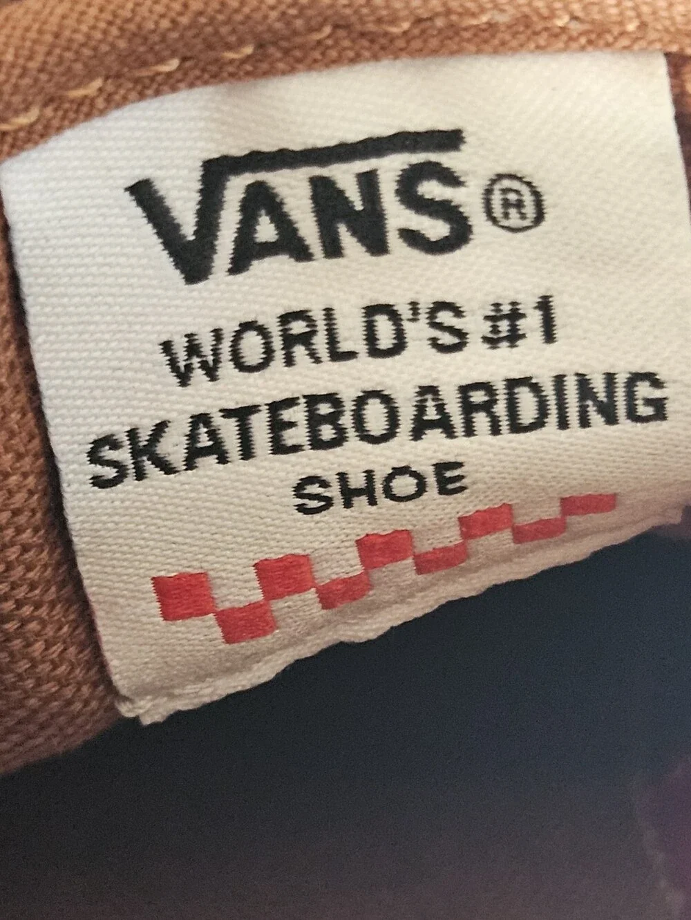 Vans Men's Tan Suede Old Skool Sneakers - Picture 7 of 9